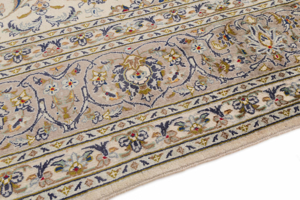 Perserteppich - Keshan - 350 x 245 cm - sand
