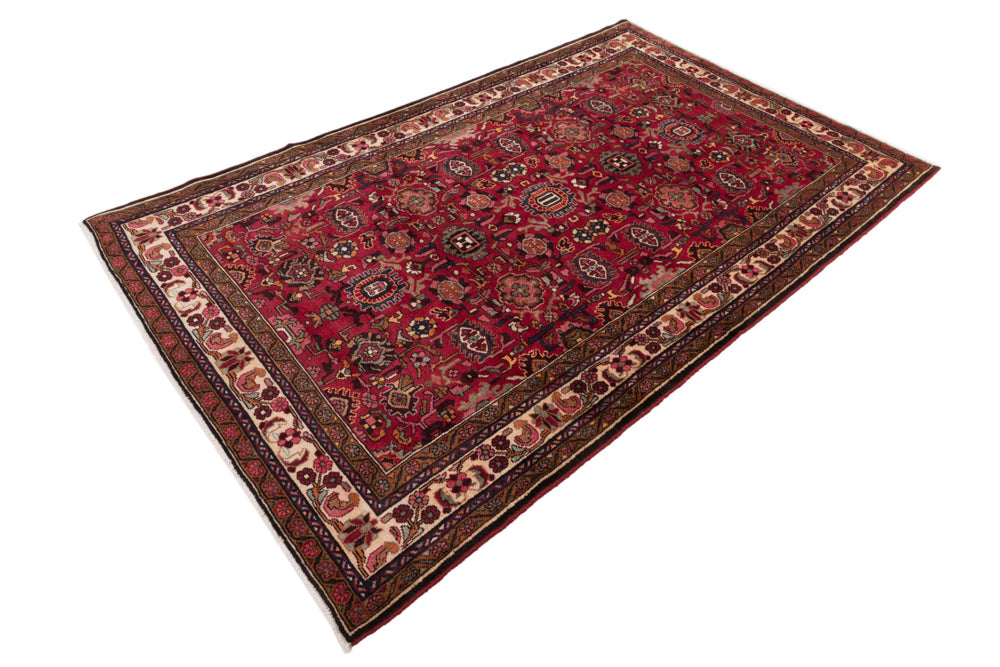Perserteppich - Nomadic - 295 x 195 cm - dunkelrot