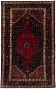 Perserteppich - Nomadic - 225 x 145 cm - dunkelrot