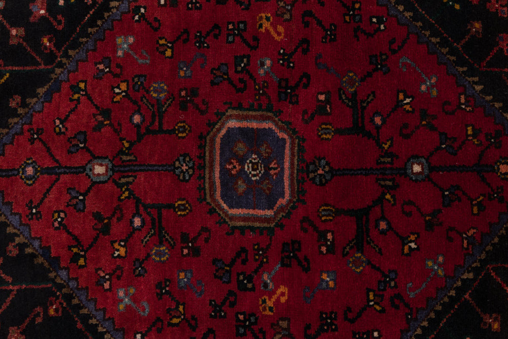 Perserteppich - Nomadic - 225 x 145 cm - dunkelrot