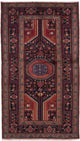Perserteppich - Nomadic - 220 x 115 cm - dunkelrot