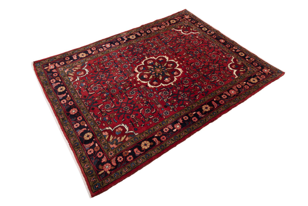 Perserteppich - Nomadic - 200 x 150 cm - dunkelrot