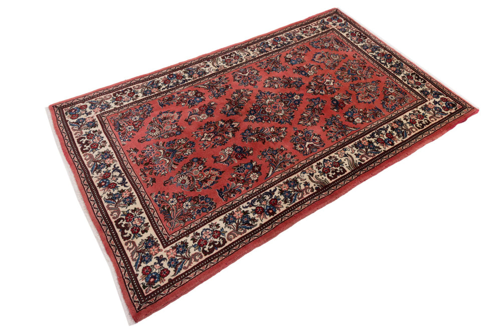 Perserteppich - Classic - 215 x 135 cm - hellrot
