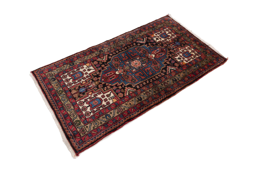 Perserteppich - Nomadic - 135 x 75 cm - rost