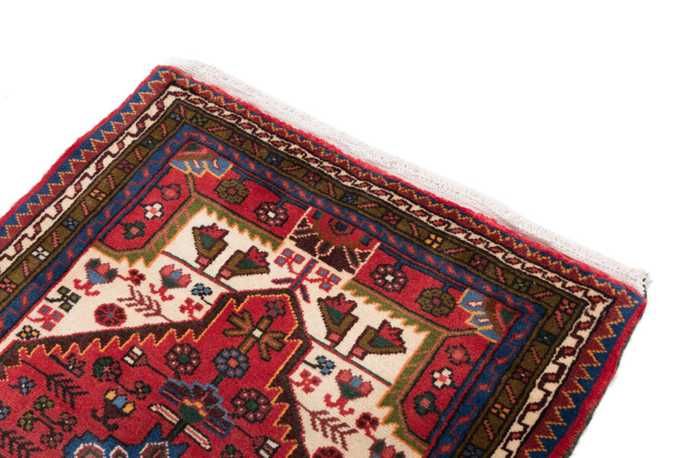 Perserteppich - Nomadic - 115 x 85 cm - rot