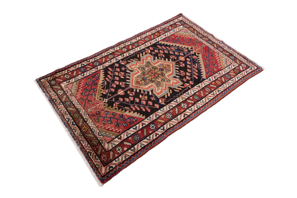 Perserteppich - Nomadic - 130 x 82 cm - mehrfarbig