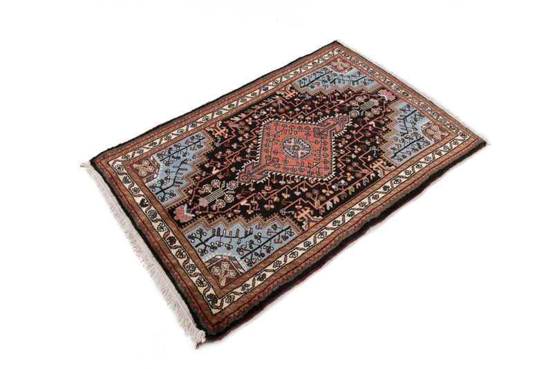 Perserteppich - Nomadic - 115 x 80 cm - mehrfarbig