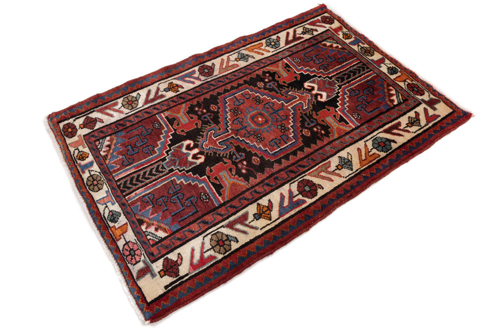 Perserteppich - Nomadic - 130 x 85 cm - rost
