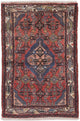 Perserteppich - Nomadic - 118 x 78 cm - dunkelrot