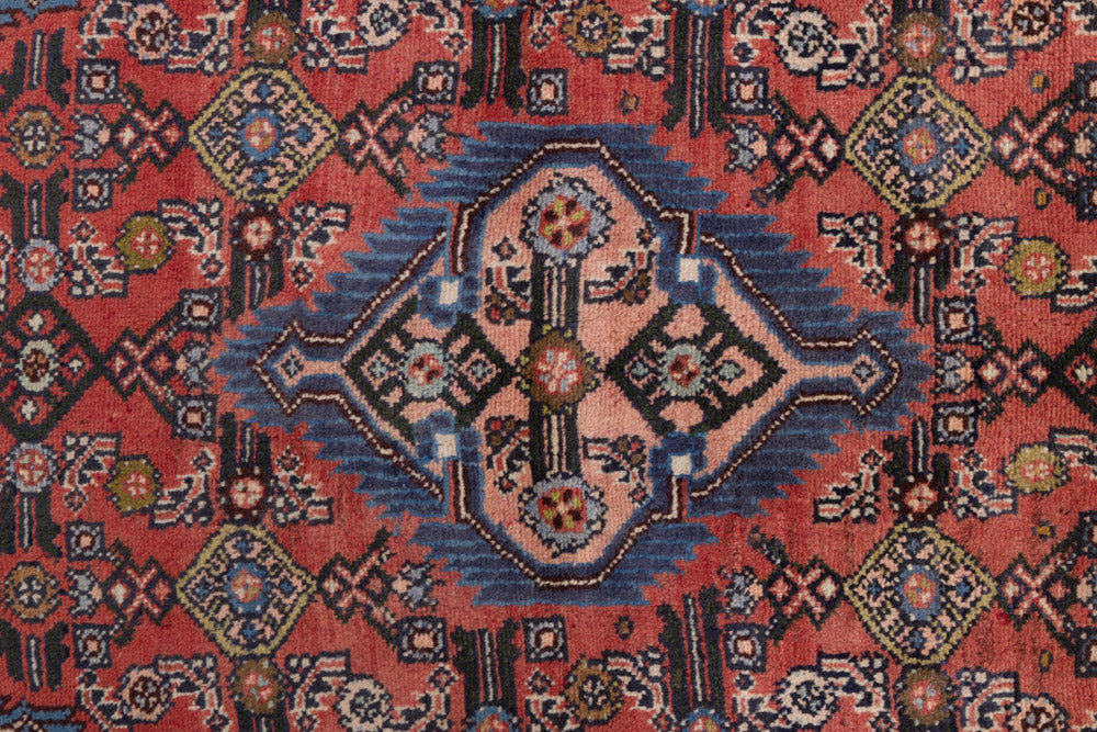 Perserteppich - Nomadic - 118 x 78 cm - dunkelrot