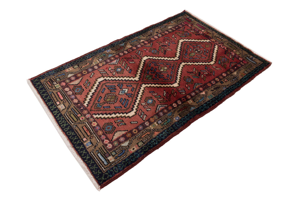 Perserteppich - Nomadic - 130 x 80 cm - rot
