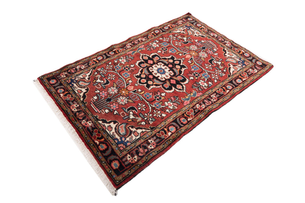 Perserteppich - Nomadic - 135 x 85 cm - rot