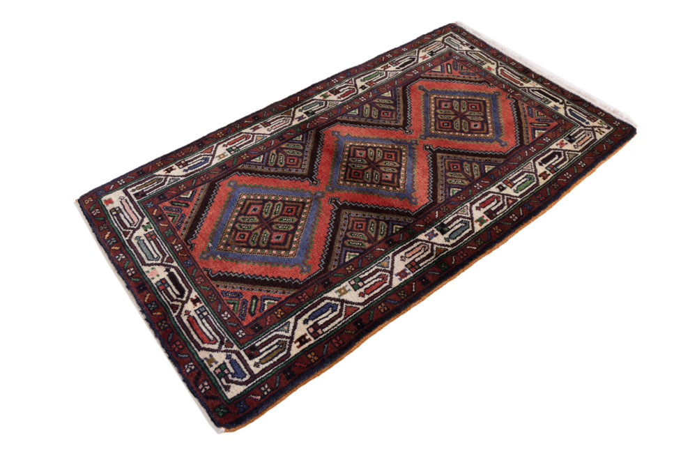 Perserteppich - Nomadic - 135 x 78 cm - mehrfarbig