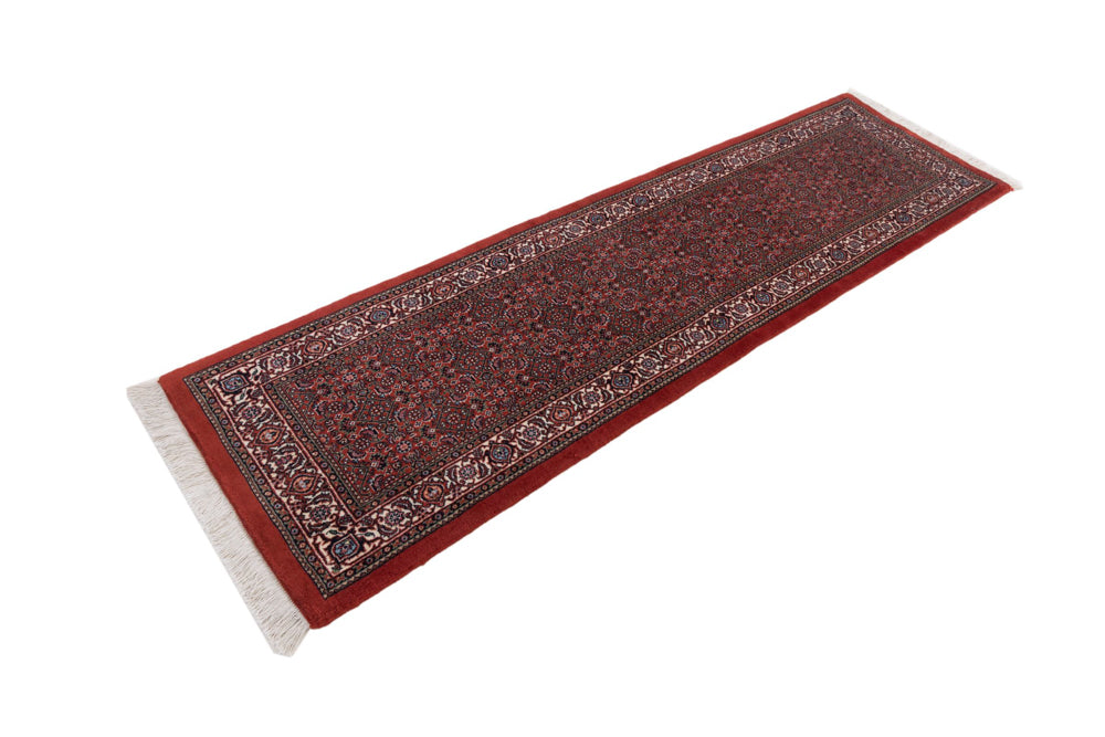 Läufer Perser - Bidjar - Royal - 198 x 55 cm - dunkelrot