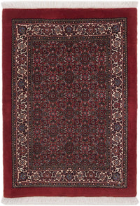 Perserteppich - Bidjar - Royal - 100 x 70 cm - dunkelrot