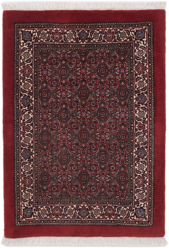 Perserteppich - Bidjar - Royal - 100 x 70 cm - dunkelrot
