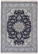 Perserteppich - Nain - 200 x 148 cm - dunkelblau