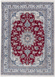 Perserteppich - Nain - 202 x 148 cm - rot