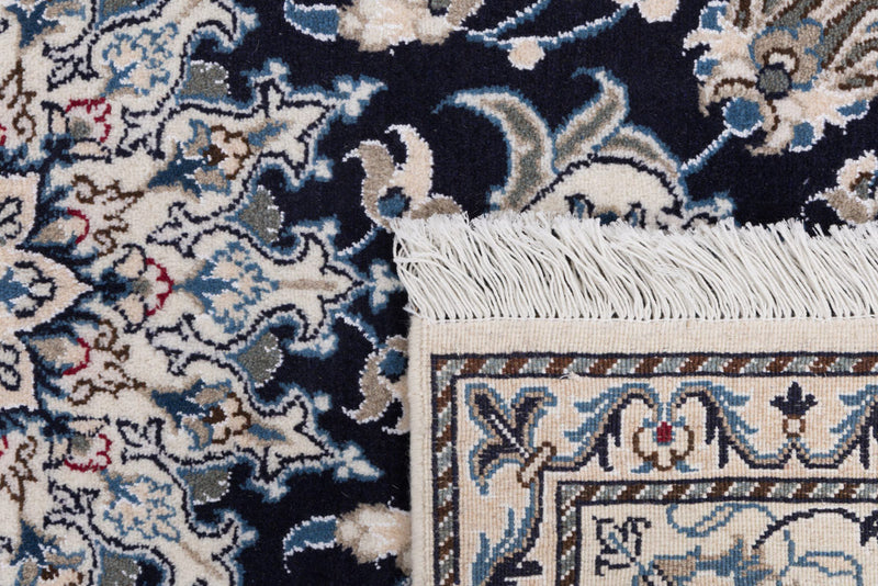 Perserteppich - Nain - 195 x 150 cm - dunkelblau