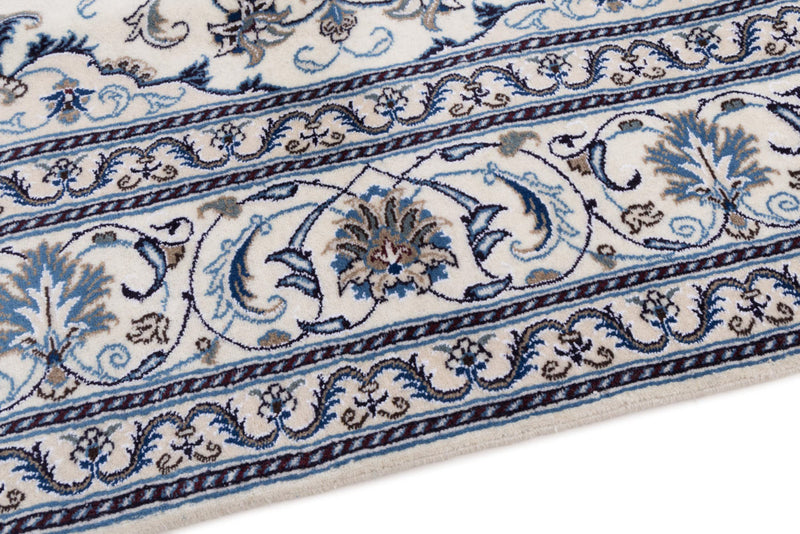 Perserteppich - Nain quadratisch  - 197 x 197 cm - creme