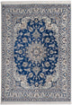 Perserteppich - Nain - 198 x 142 cm - blau
