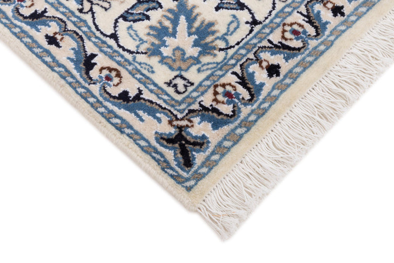 Perserteppich - Nain - 198 x 142 cm - blau