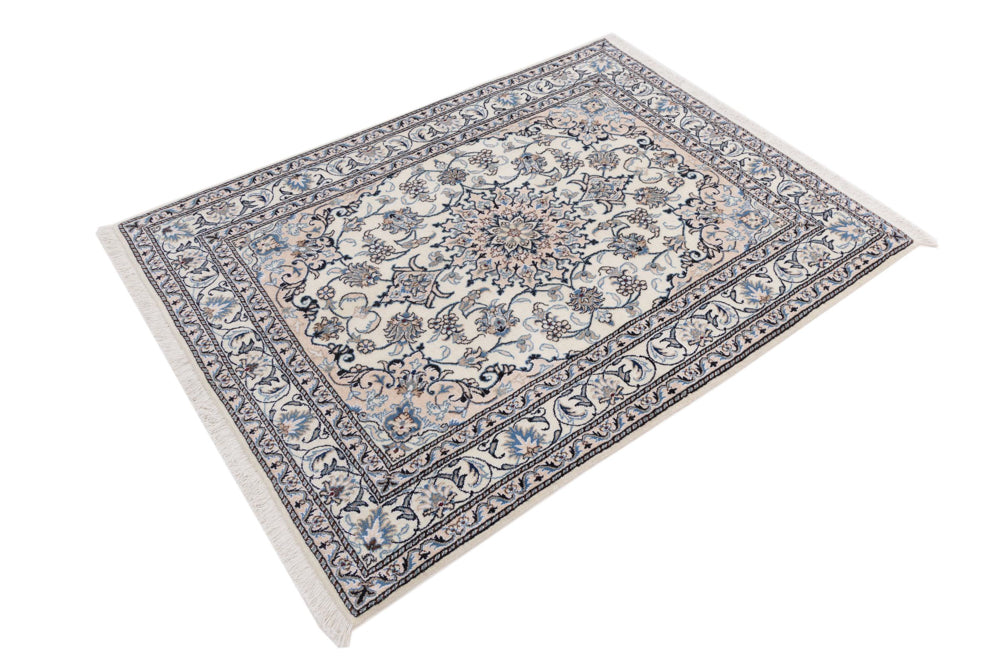 Perserteppich - Nain - 200 x 147 cm - creme