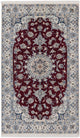 Perserteppich - Nain - 200 x 120 cm - rot