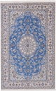 Perserteppich - Nain - 249 x 157 cm - hellblau