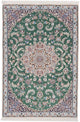 Perserteppich - Nain - 133 x 88 cm - grün