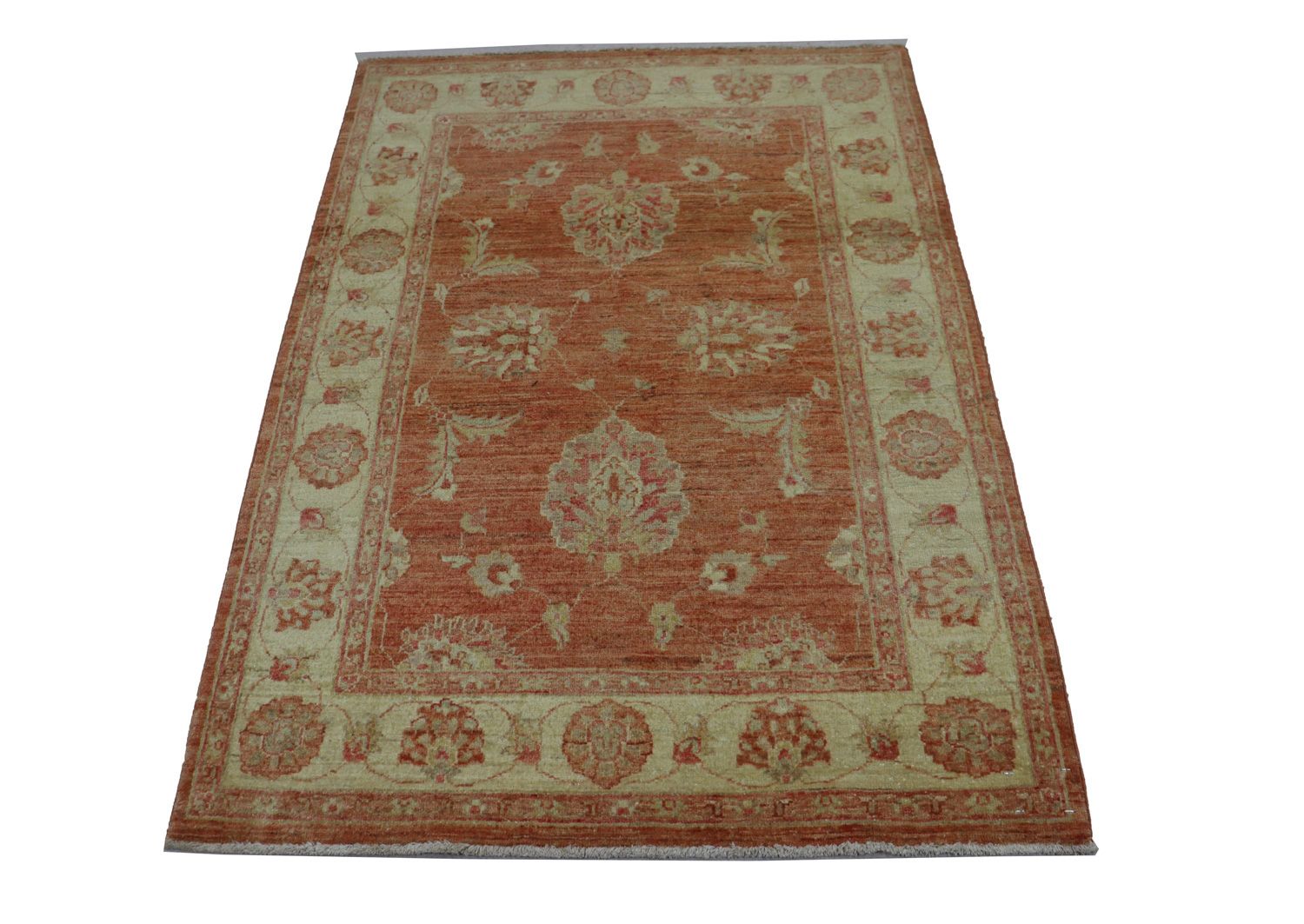 Ziegler Teppich 152 x 108 cm - grün