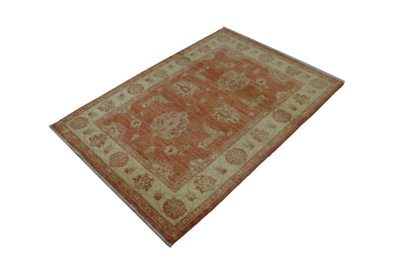 Ziegler Teppich 152 x 108 cm - grün