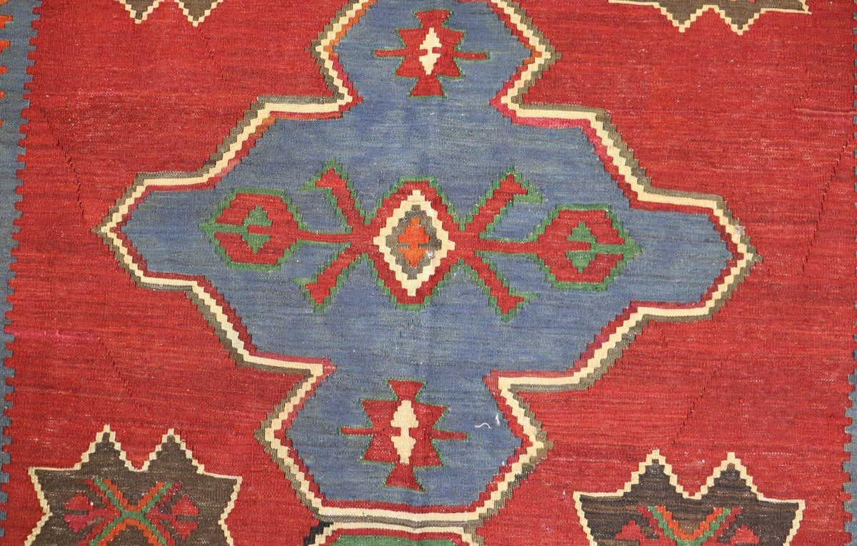 Kelim Teppich - Oriental 284 x 165 cm - rot