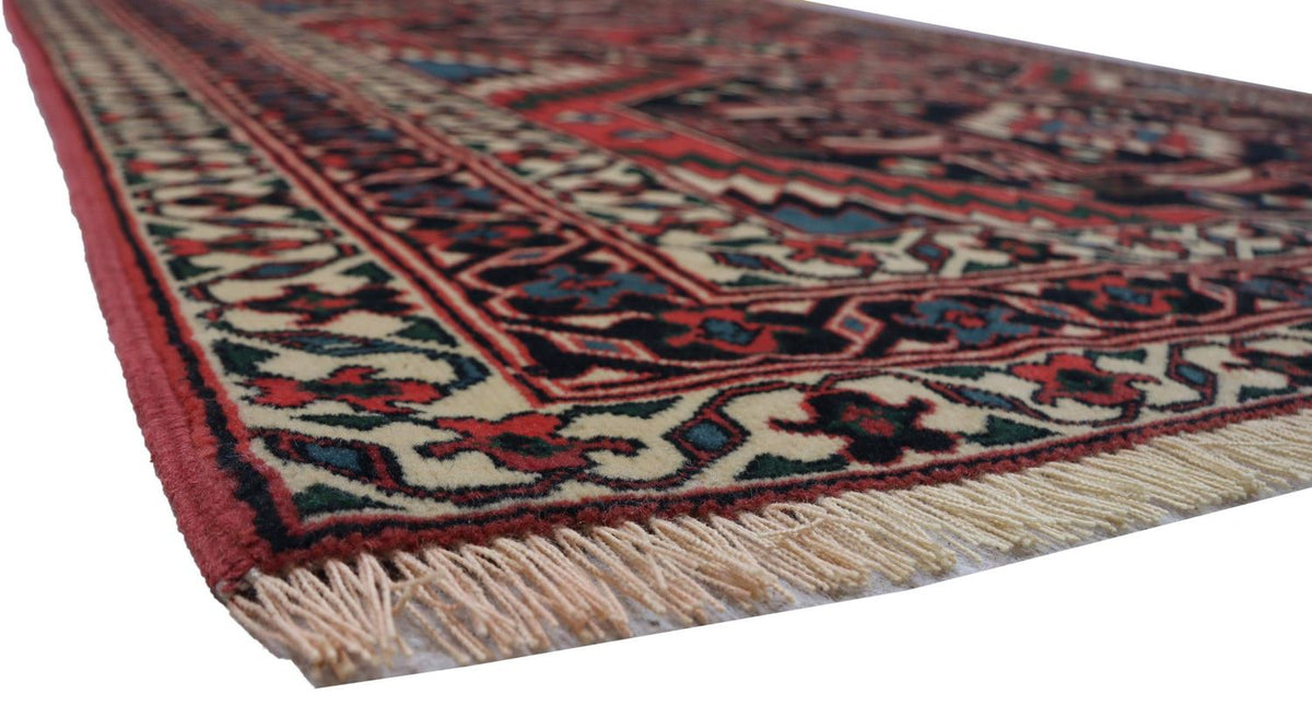 Afghan Teppich 190 x 140 cm - rot