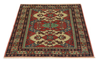 Afghan Teppich 145 x 135 cm - rot