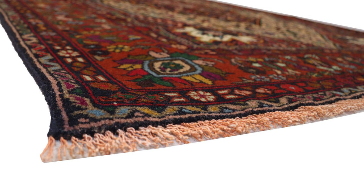 Afghan Teppich 187 x 125 cm - rot