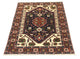 Afghan Teppich 182 x 129 cm - dunkelblau