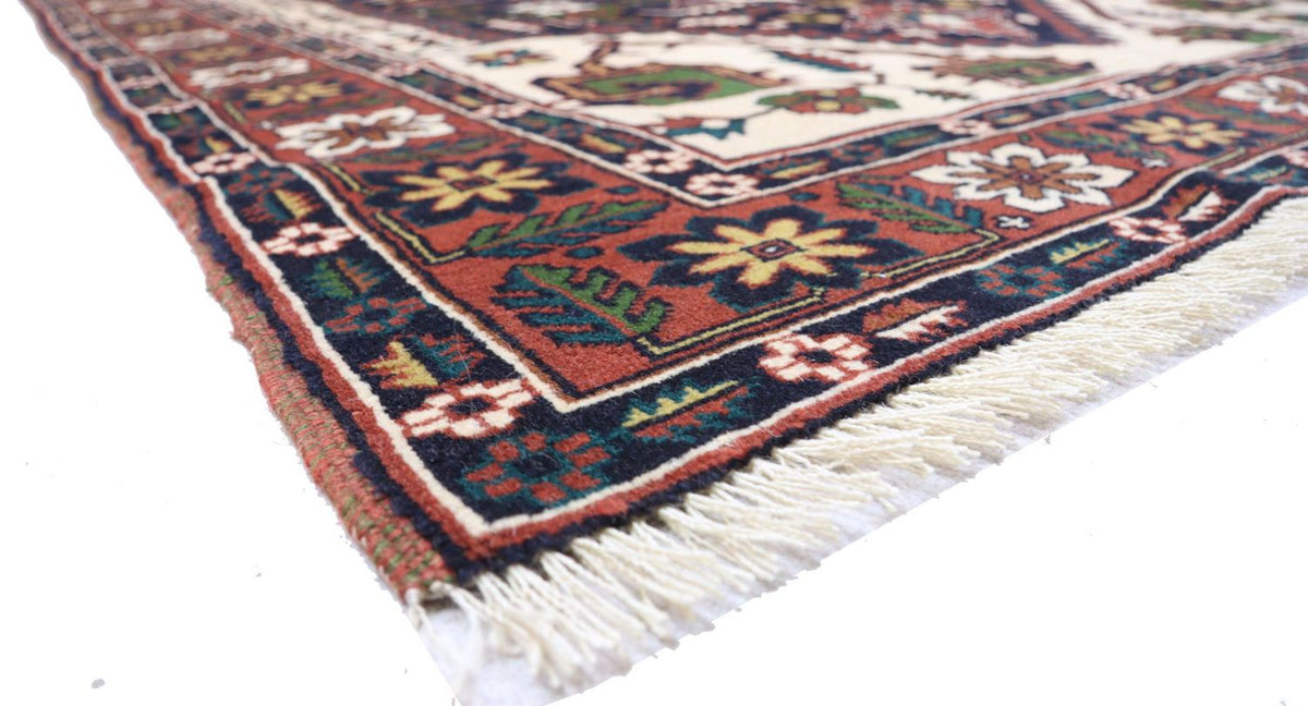 Afghan Teppich 182 x 129 cm - dunkelblau