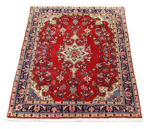 Perserteppich - Bidjar 152 x 104 cm - rot