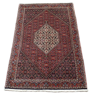 Perserteppich - Bidjar 178 x 109 cm - dunkelrot