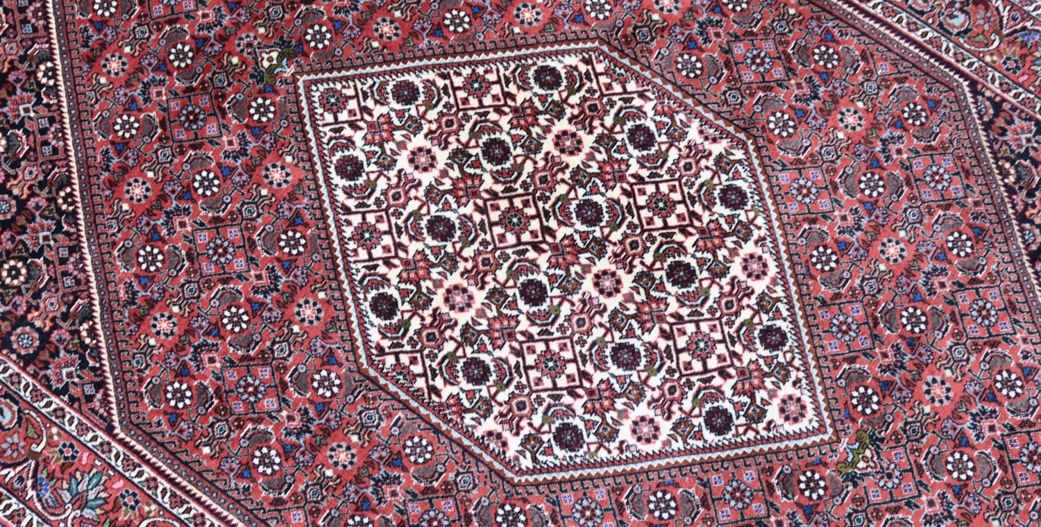 Perserteppich - Bidjar 178 x 109 cm - dunkelrot