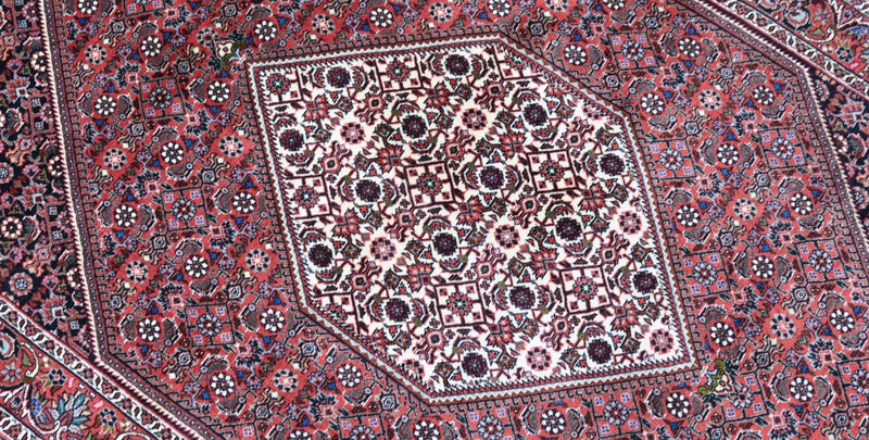 Perserteppich - Bidjar 178 x 109 cm - dunkelrot