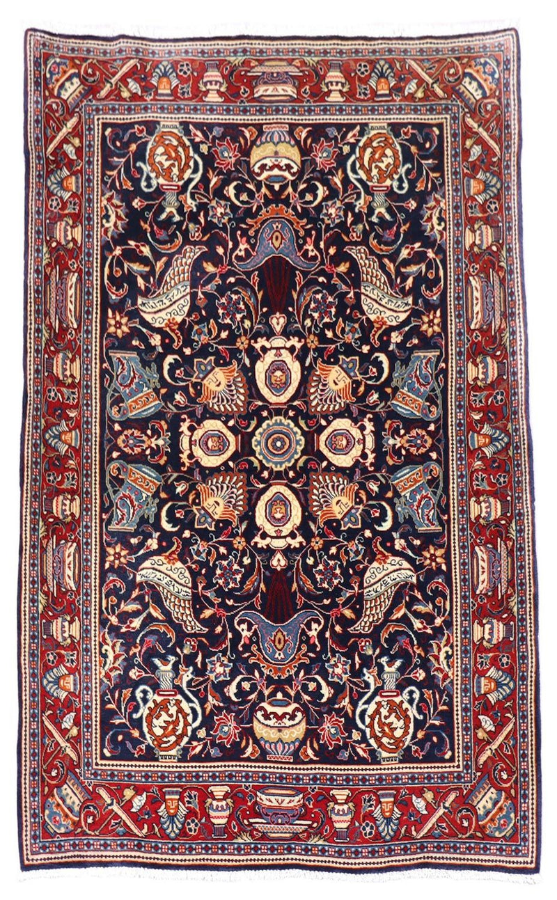 Perserteppich - Classic 164 x 106 cm - dunkelblau