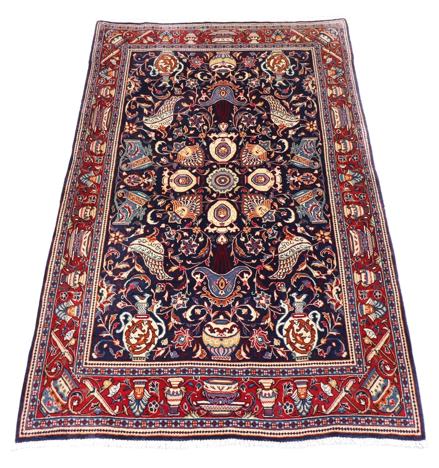 Perserteppich - Classic 164 x 106 cm - dunkelblau