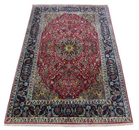 Perserteppich - Isfahan - Premium 170 x 110 cm - dunkelrot