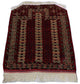 Belutsch Teppich 116 x 95 cm - dunkelrot