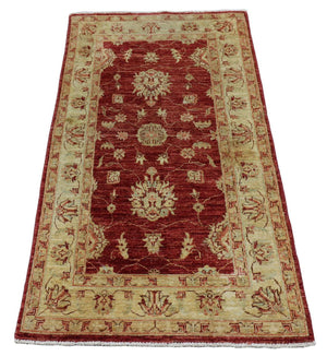 Ziegler Teppich 150 x 85 cm - rot