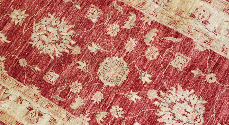 Ziegler Teppich 150 x 85 cm - rot