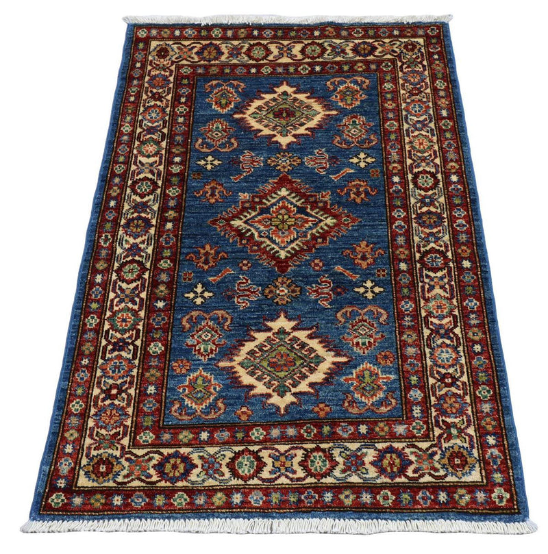 Ziegler Teppich - Kazak 118 x 82 cm - türkis