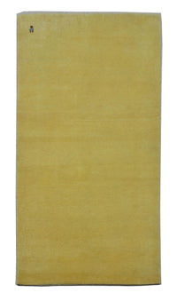 Gabbeh Teppich - Loribaft Perser 190 x 102 cm - olivgrün